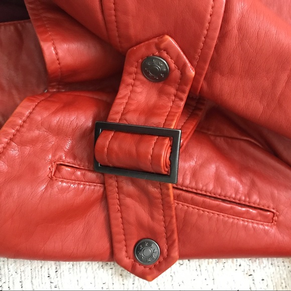 Urban Outfitters BDG Rust Vegan Leather Jacket - Picture 4 of 9